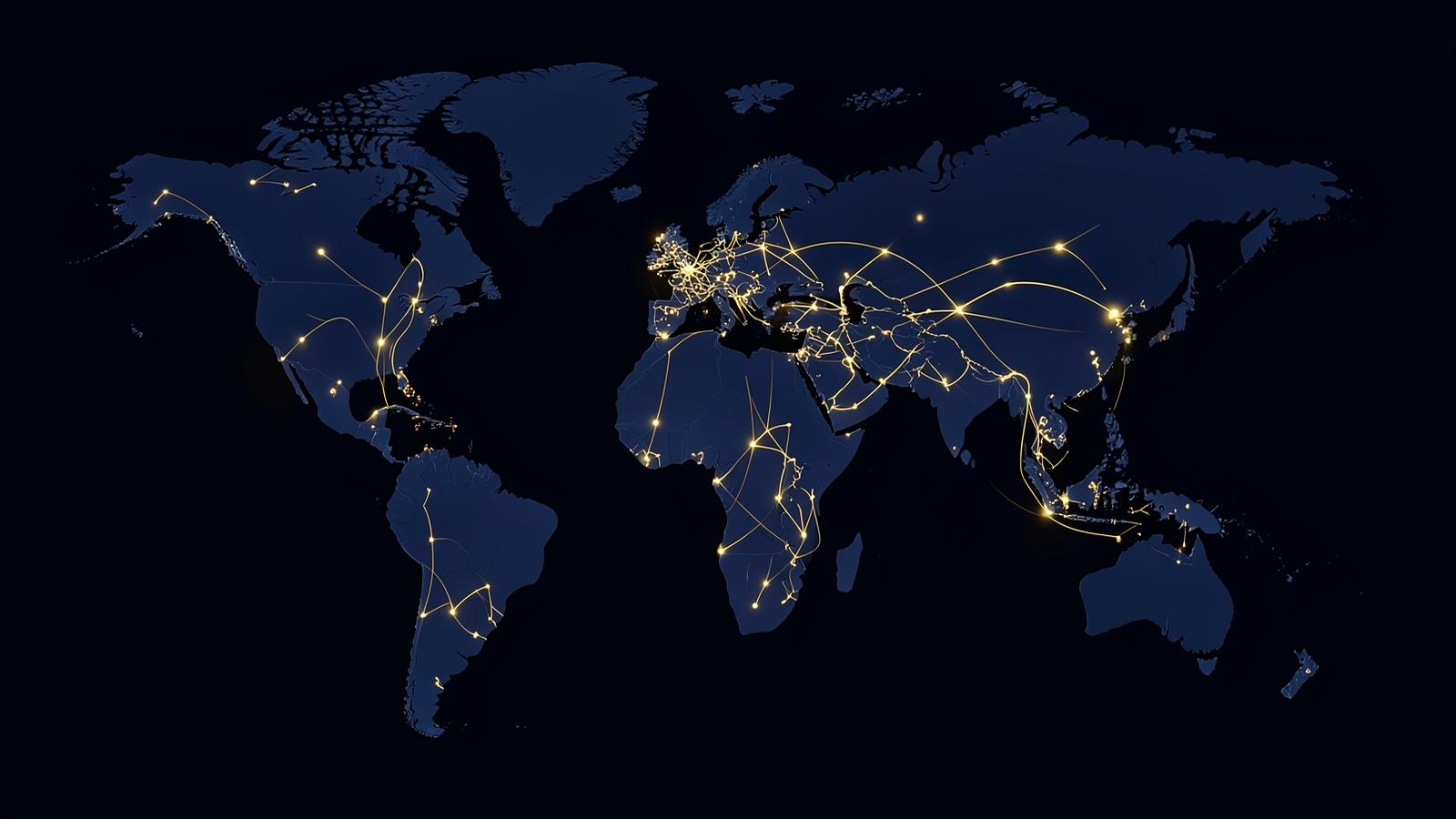 Global Armored Courier shipping network